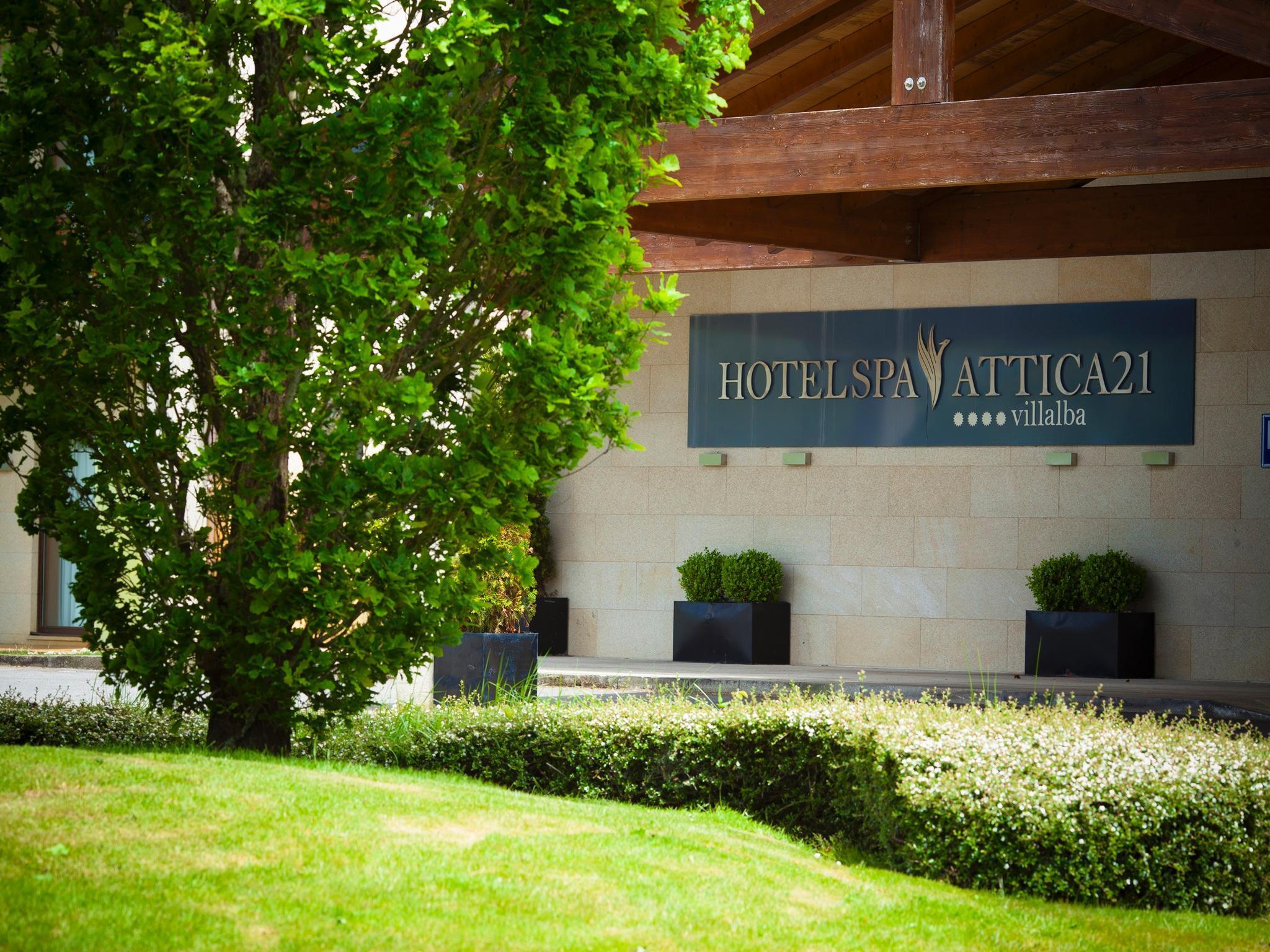 Hotel Spa Attica21 Villalba Vilalba Bagian luar foto